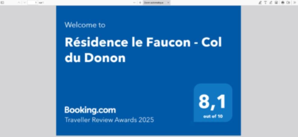 Residence Le Faucon - Col Du Donon Grandfontaine  Bagian luar foto